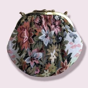 Vintage 70s Reversible Tapestry Bag